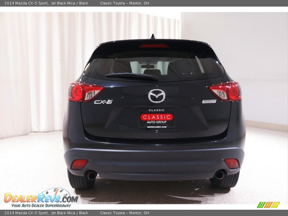 2014 Mazda CX-5 Sport Jet Black Mica / Black Photo #15