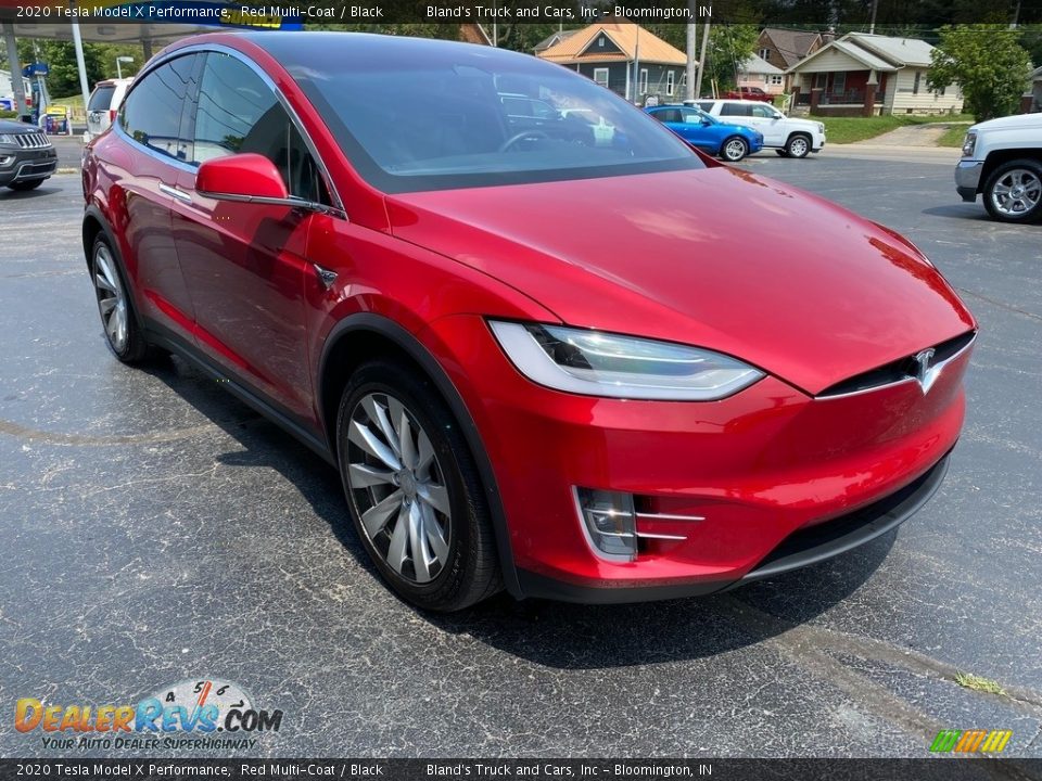 Front 3/4 View of 2020 Tesla Model X Performance Photo #4