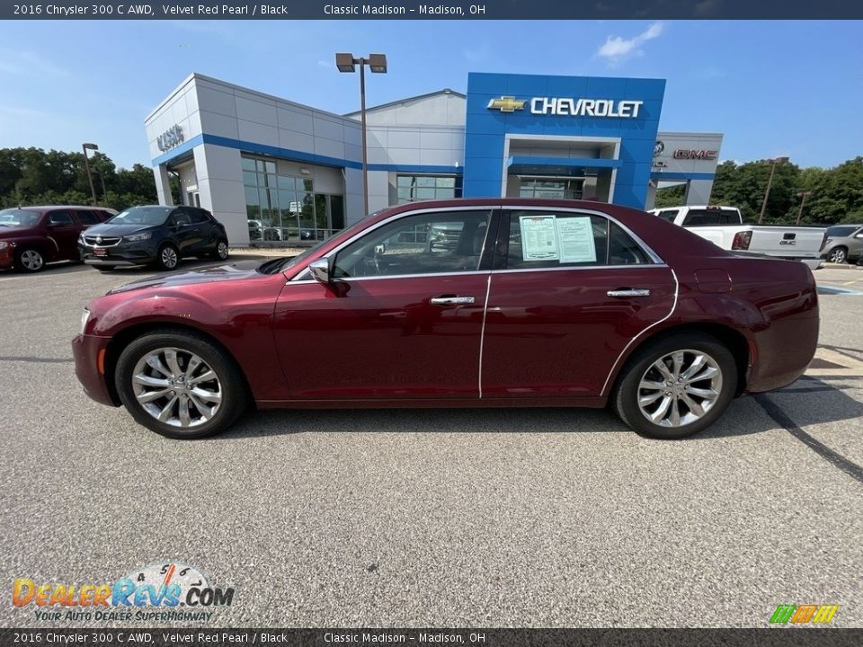 2016 Chrysler 300 C AWD Velvet Red Pearl / Black Photo #2