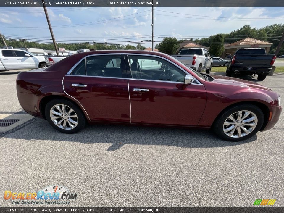 2016 Chrysler 300 C AWD Velvet Red Pearl / Black Photo #3