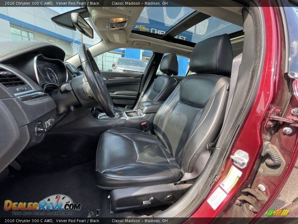 2016 Chrysler 300 C AWD Velvet Red Pearl / Black Photo #6