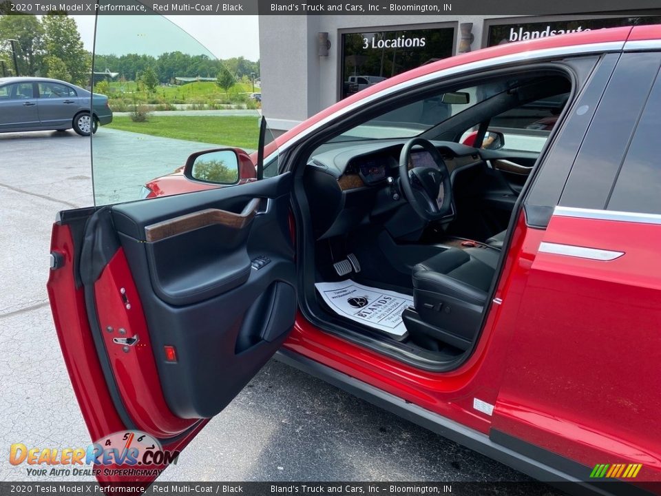 Front Seat of 2020 Tesla Model X Performance Photo #12