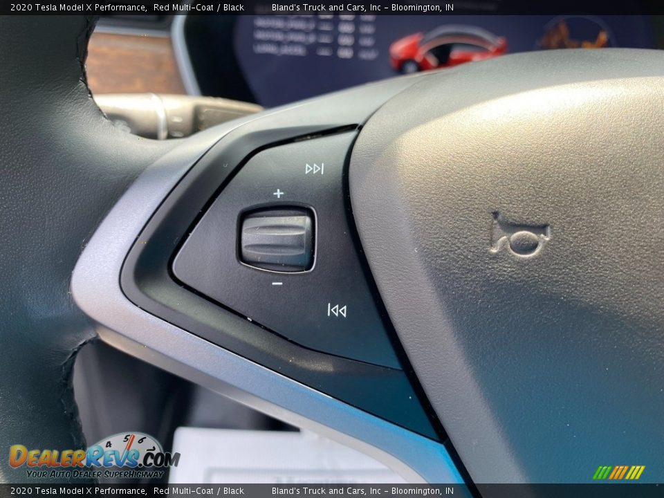 2020 Tesla Model X Performance Steering Wheel Photo #16