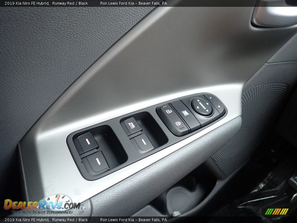 2019 Kia Niro FE Hybrid Runway Red / Black Photo #22