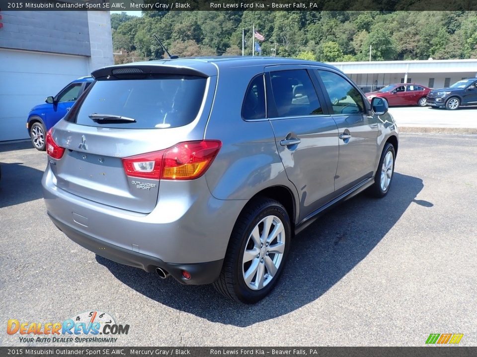 2015 Mitsubishi Outlander Sport SE AWC Mercury Gray / Black Photo #2