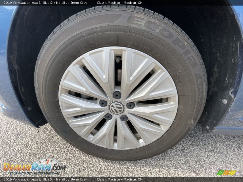 2019 Volkswagen Jetta S Blue Silk Metallic / Storm Gray Photo #5