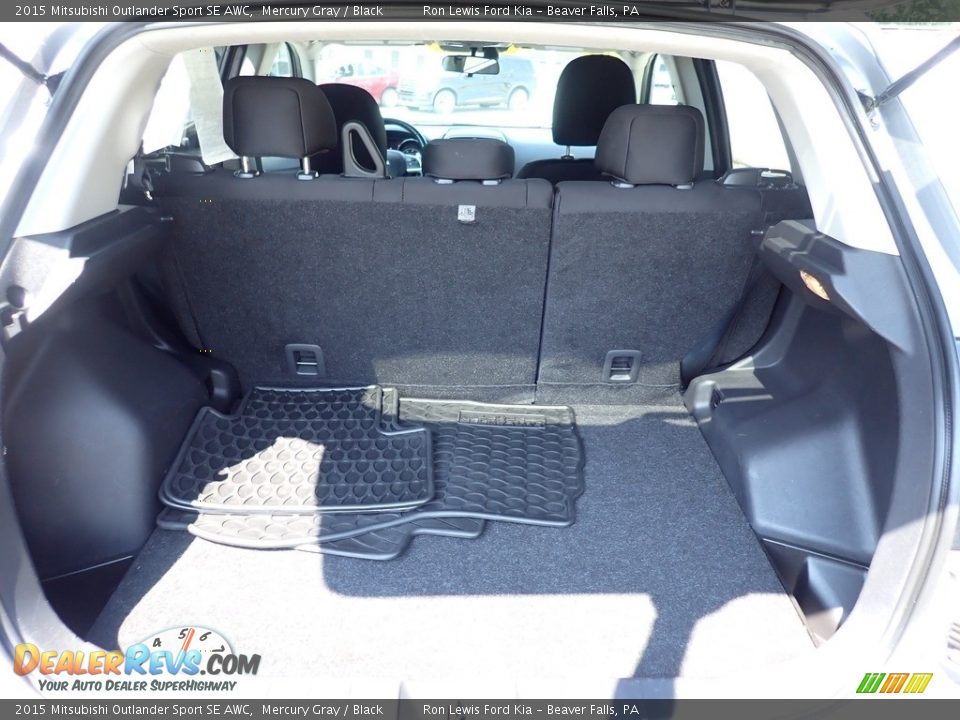 2015 Mitsubishi Outlander Sport SE AWC Mercury Gray / Black Photo #9