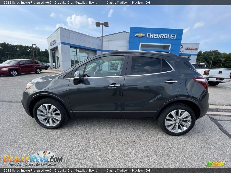 2018 Buick Encore Preferred AWD Graphite Gray Metallic / Ebony Photo #2