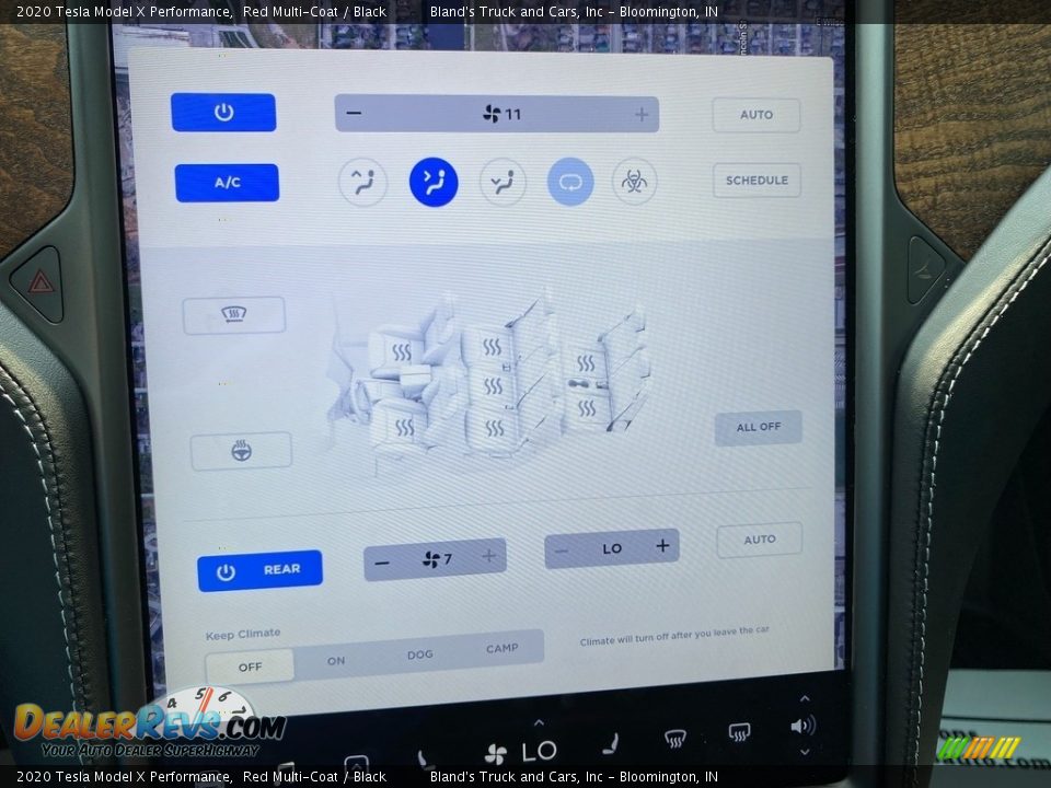 Controls of 2020 Tesla Model X Performance Photo #35