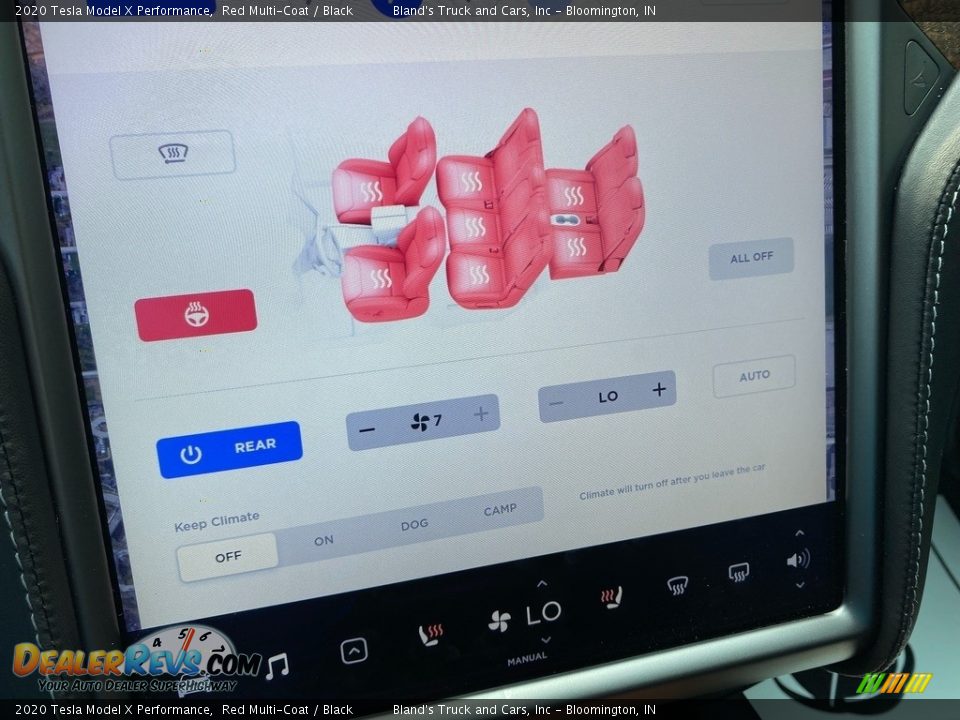 Controls of 2020 Tesla Model X Performance Photo #36