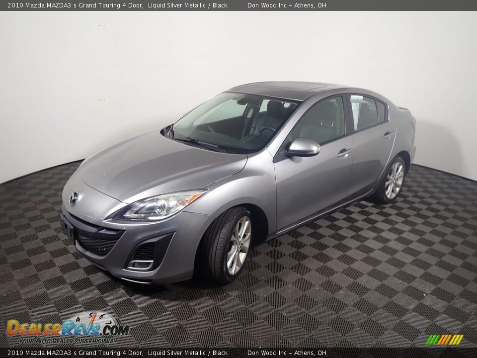 2010 Mazda MAZDA3 s Grand Touring 4 Door Liquid Silver Metallic / Black Photo #10