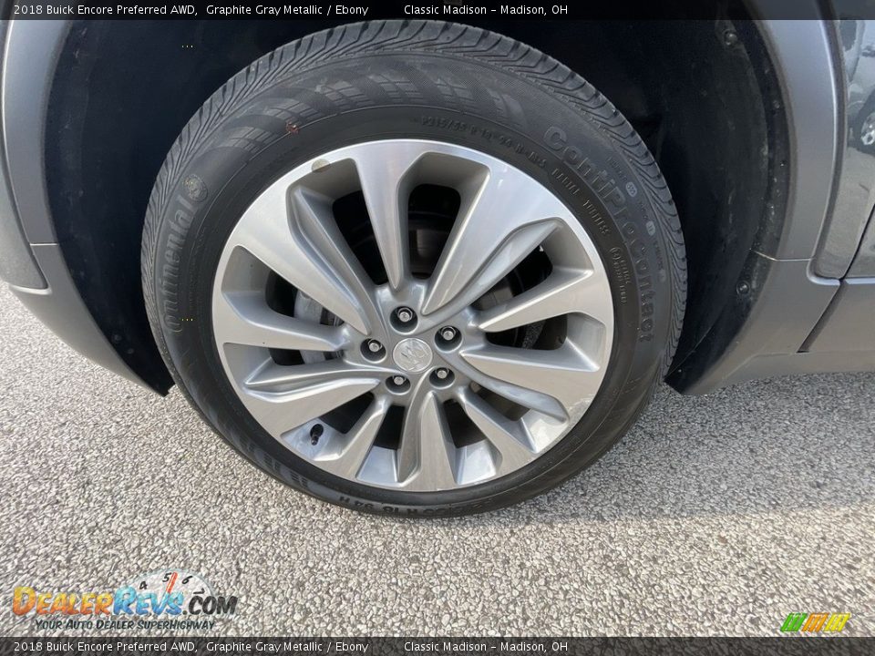2018 Buick Encore Preferred AWD Graphite Gray Metallic / Ebony Photo #5