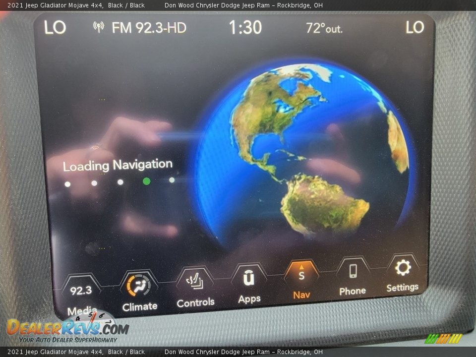 2021 Jeep Gladiator Mojave 4x4 Black / Black Photo #3