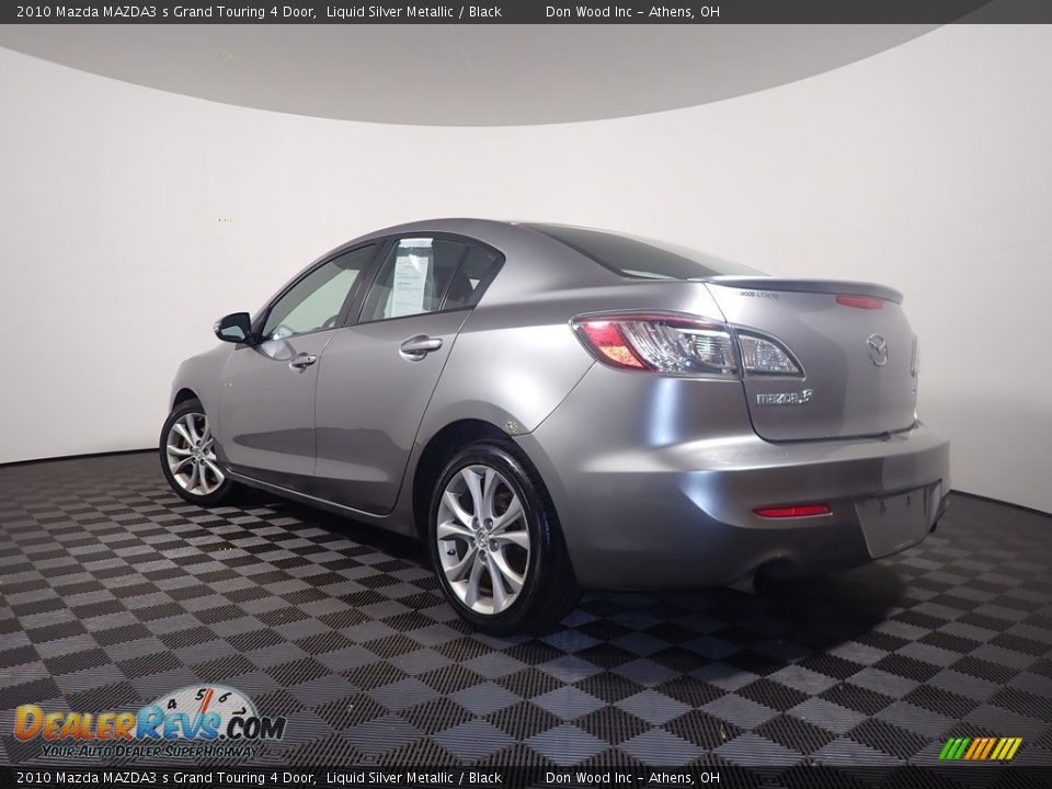 2010 Mazda MAZDA3 s Grand Touring 4 Door Liquid Silver Metallic / Black Photo #12