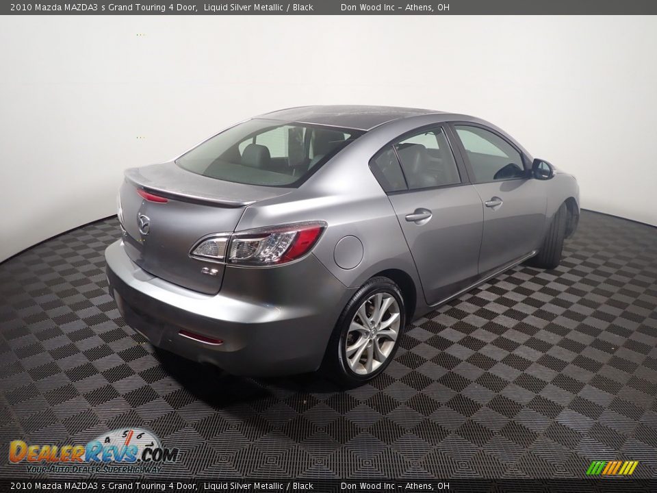 2010 Mazda MAZDA3 s Grand Touring 4 Door Liquid Silver Metallic / Black Photo #18