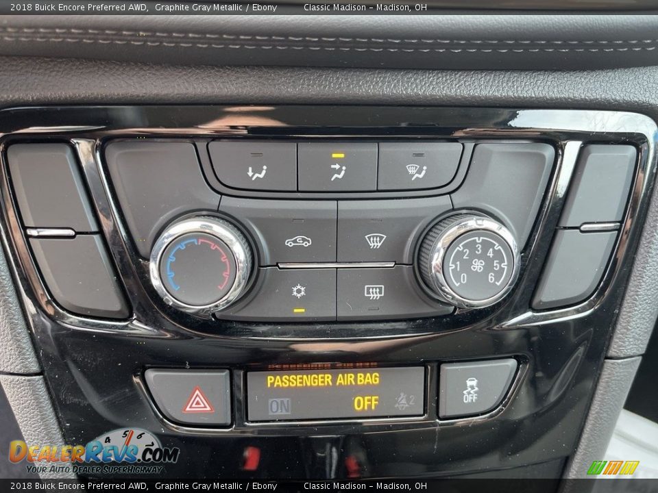 2018 Buick Encore Preferred AWD Graphite Gray Metallic / Ebony Photo #13