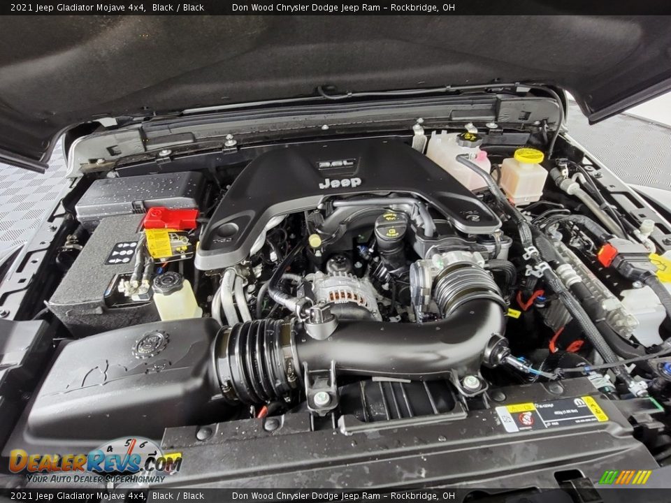 2021 Jeep Gladiator Mojave 4x4 3.6 Liter DOHC 24-Valve VVT V6 Engine Photo #13