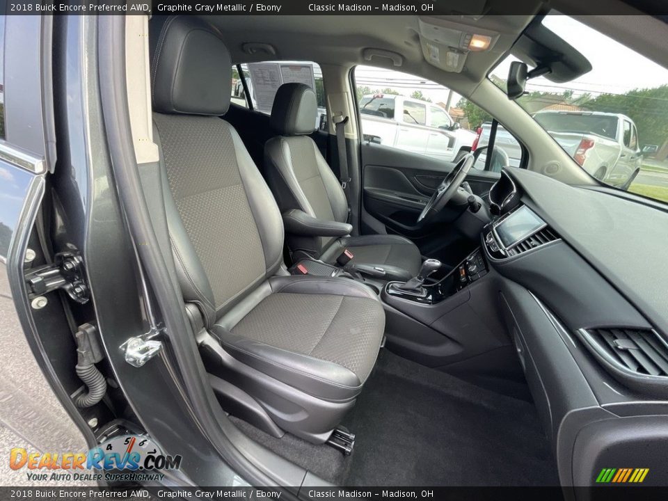 2018 Buick Encore Preferred AWD Graphite Gray Metallic / Ebony Photo #16