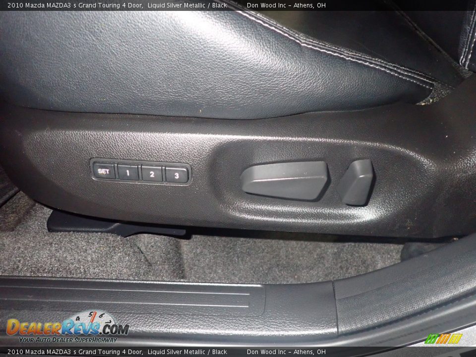 2010 Mazda MAZDA3 s Grand Touring 4 Door Liquid Silver Metallic / Black Photo #24