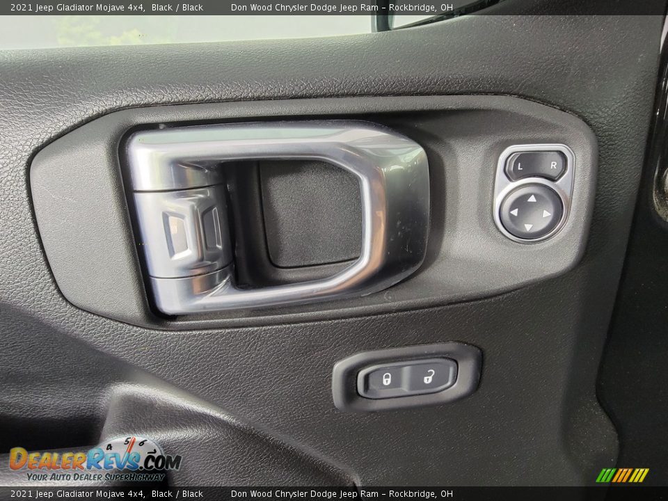 2021 Jeep Gladiator Mojave 4x4 Black / Black Photo #16