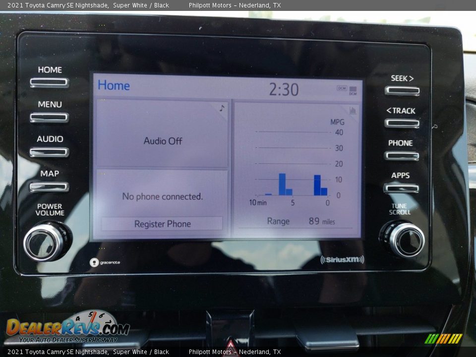 2021 Toyota Camry SE Nightshade Super White / Black Photo #18