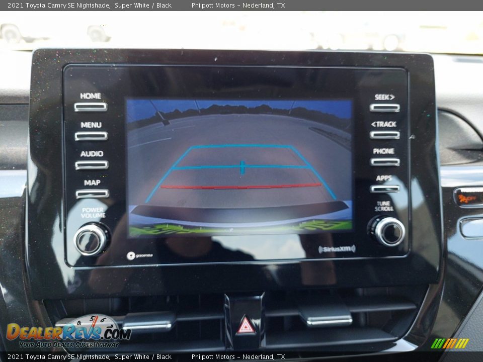 2021 Toyota Camry SE Nightshade Super White / Black Photo #19