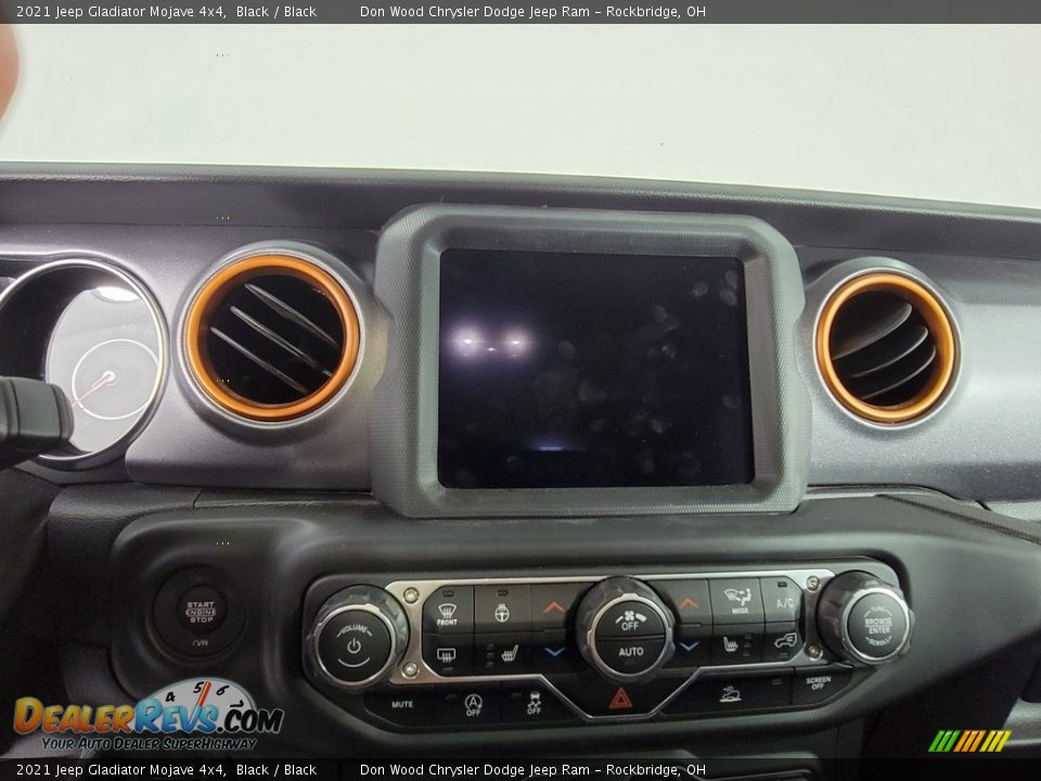 2021 Jeep Gladiator Mojave 4x4 Black / Black Photo #23
