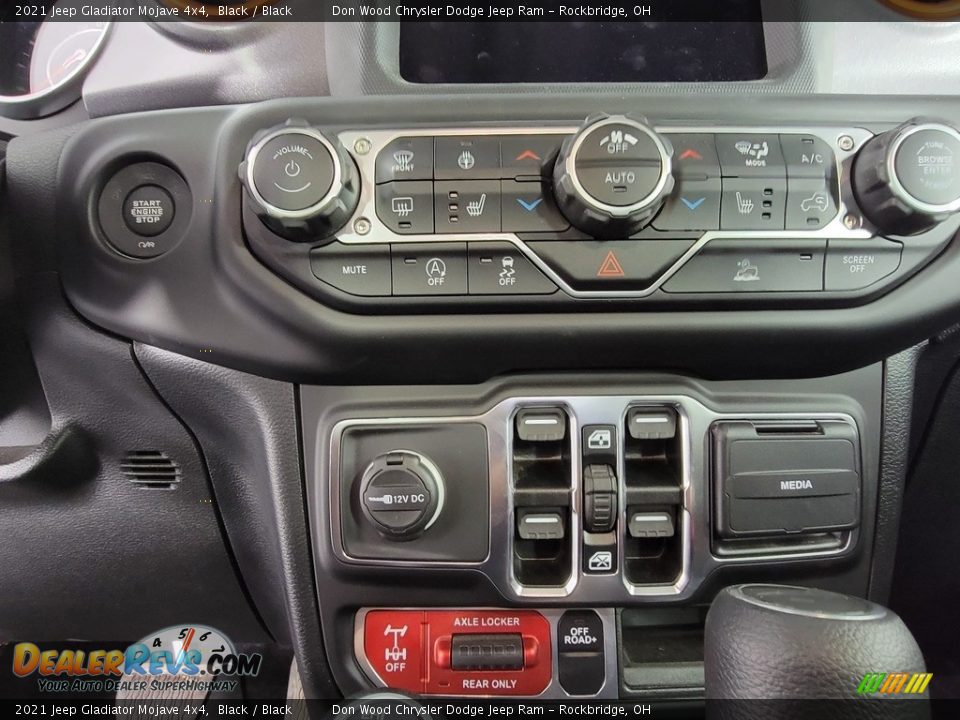 Controls of 2021 Jeep Gladiator Mojave 4x4 Photo #24