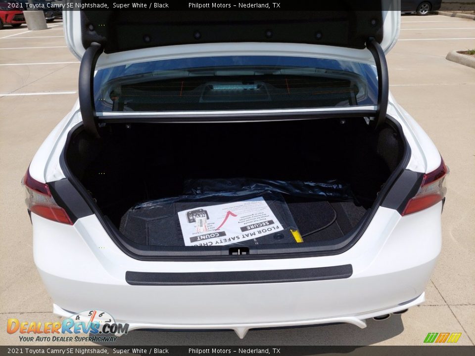 2021 Toyota Camry SE Nightshade Super White / Black Photo #23