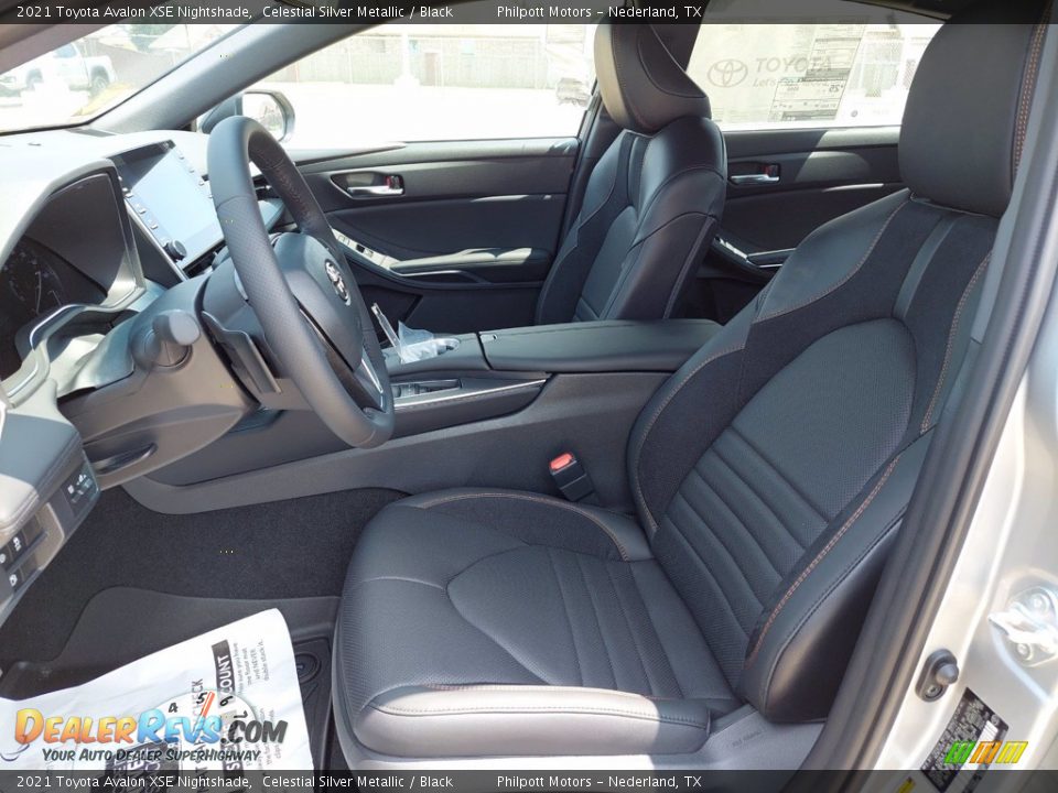 Black Interior - 2021 Toyota Avalon XSE Nightshade Photo #9