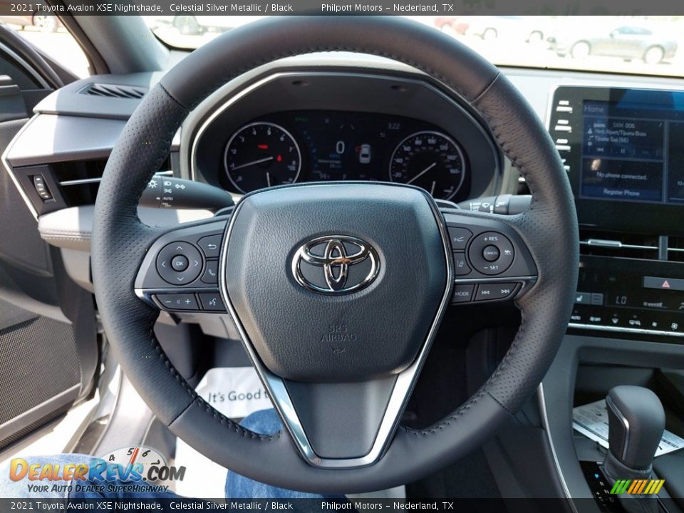 2021 Toyota Avalon XSE Nightshade Steering Wheel Photo #14