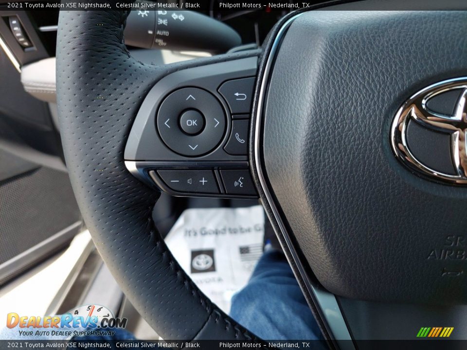 2021 Toyota Avalon XSE Nightshade Steering Wheel Photo #15