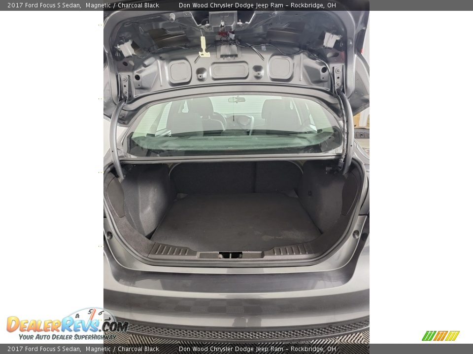 2017 Ford Focus S Sedan Magnetic / Charcoal Black Photo #11
