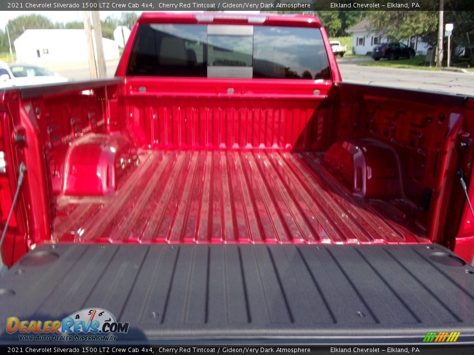 2021 Chevrolet Silverado 1500 LTZ Crew Cab 4x4 Cherry Red Tintcoat / Gideon/Very Dark Atmosphere Photo #9