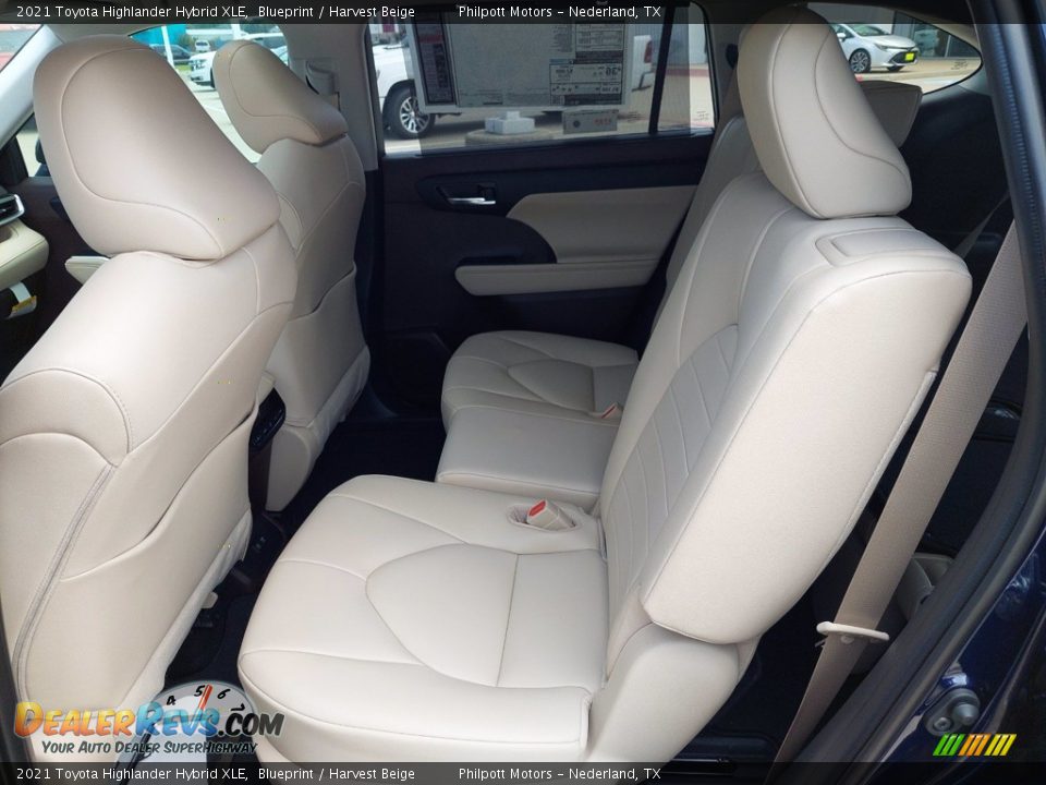 2021 Toyota Highlander Hybrid XLE Blueprint / Harvest Beige Photo #11