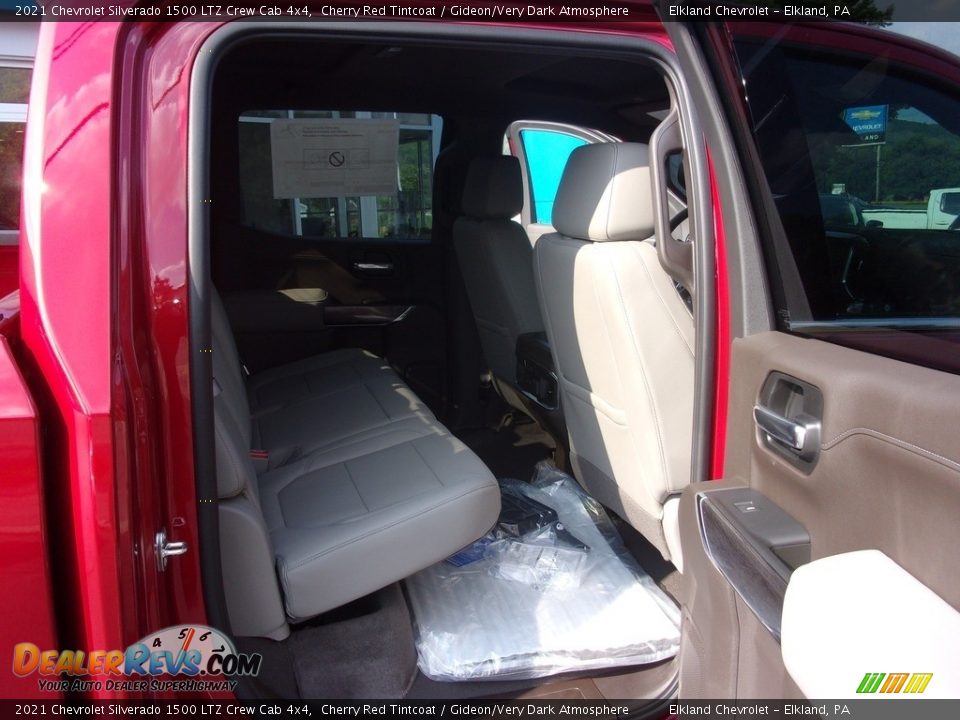 2021 Chevrolet Silverado 1500 LTZ Crew Cab 4x4 Cherry Red Tintcoat / Gideon/Very Dark Atmosphere Photo #23
