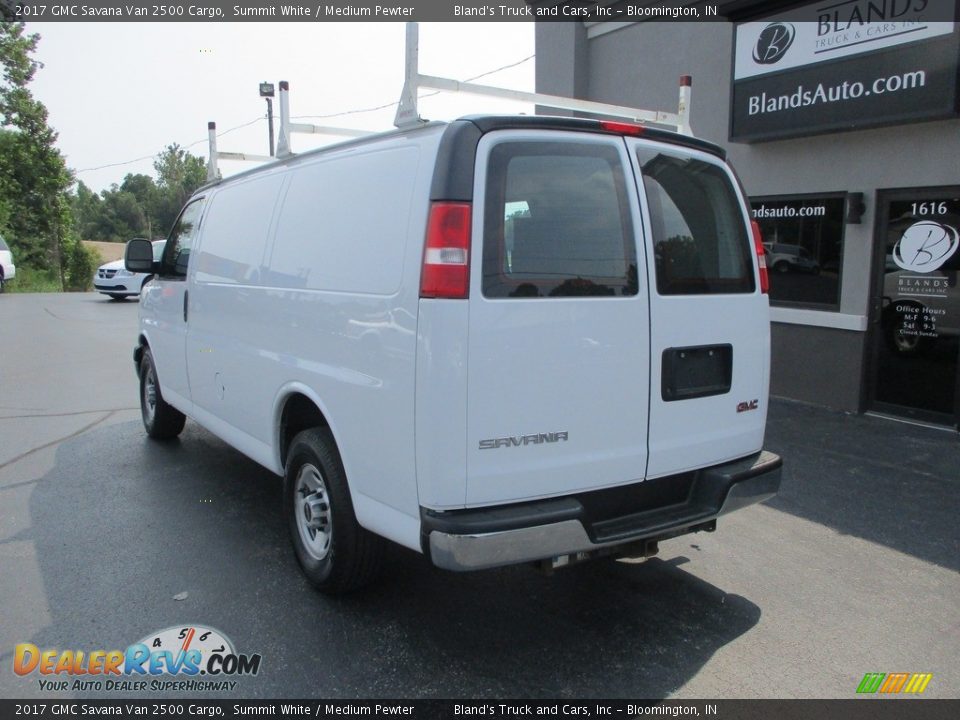 2017 GMC Savana Van 2500 Cargo Summit White / Medium Pewter Photo #3