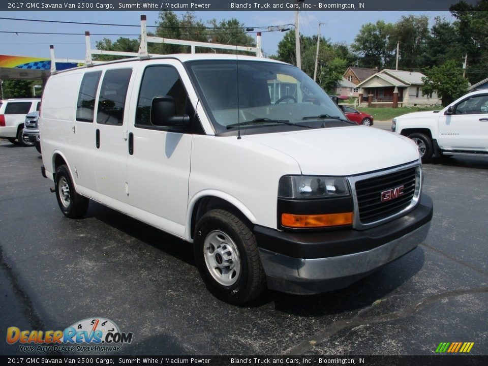 2017 GMC Savana Van 2500 Cargo Summit White / Medium Pewter Photo #5