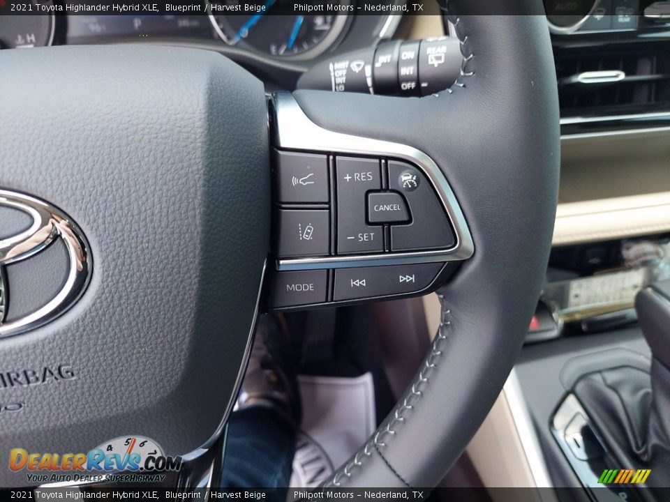 2021 Toyota Highlander Hybrid XLE Blueprint / Harvest Beige Photo #16