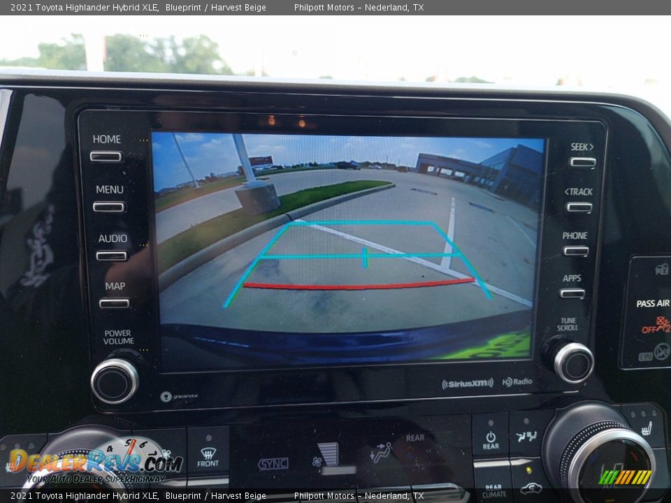 2021 Toyota Highlander Hybrid XLE Blueprint / Harvest Beige Photo #19