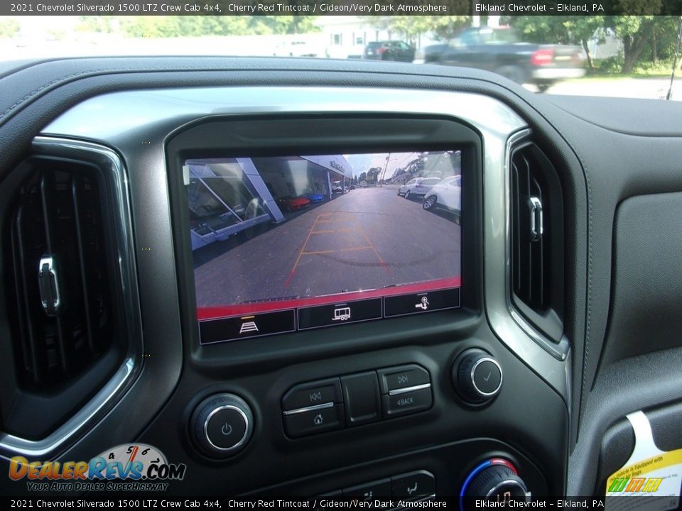 2021 Chevrolet Silverado 1500 LTZ Crew Cab 4x4 Cherry Red Tintcoat / Gideon/Very Dark Atmosphere Photo #32