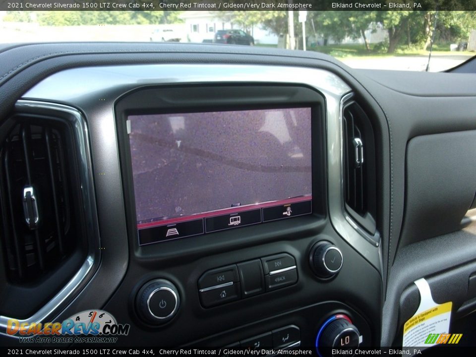 2021 Chevrolet Silverado 1500 LTZ Crew Cab 4x4 Cherry Red Tintcoat / Gideon/Very Dark Atmosphere Photo #33