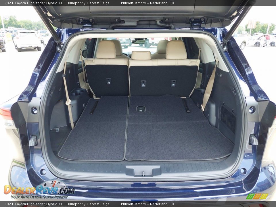 2021 Toyota Highlander Hybrid XLE Blueprint / Harvest Beige Photo #21