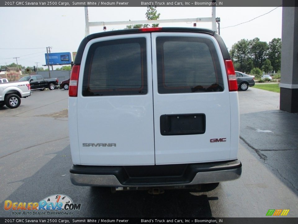 2017 GMC Savana Van 2500 Cargo Summit White / Medium Pewter Photo #22