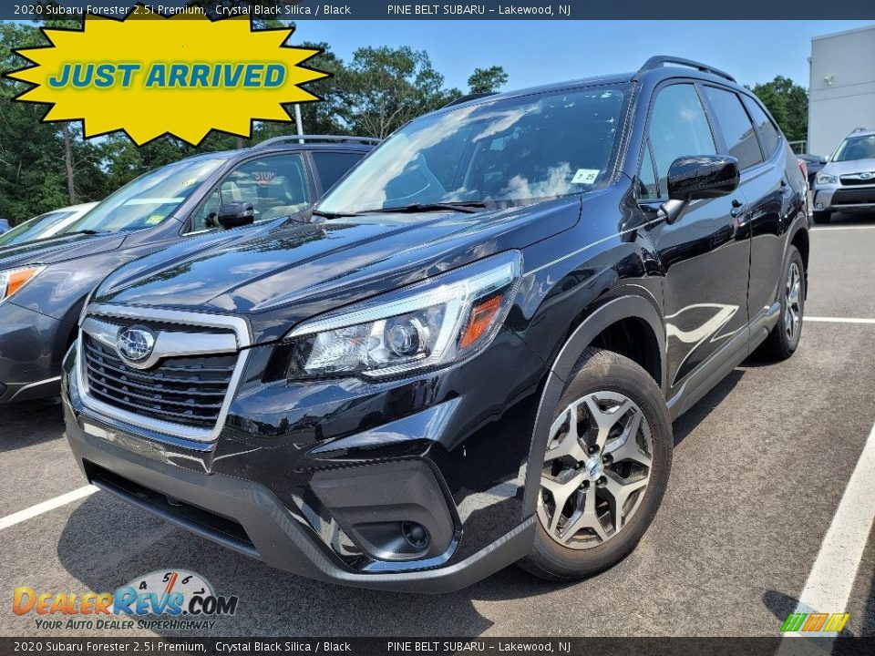 2020 Subaru Forester 2.5i Premium Crystal Black Silica / Black Photo #1