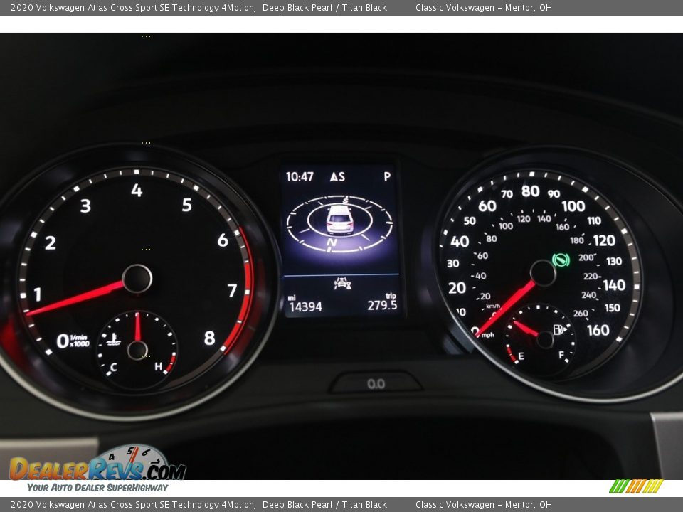 2020 Volkswagen Atlas Cross Sport SE Technology 4Motion Gauges Photo #8