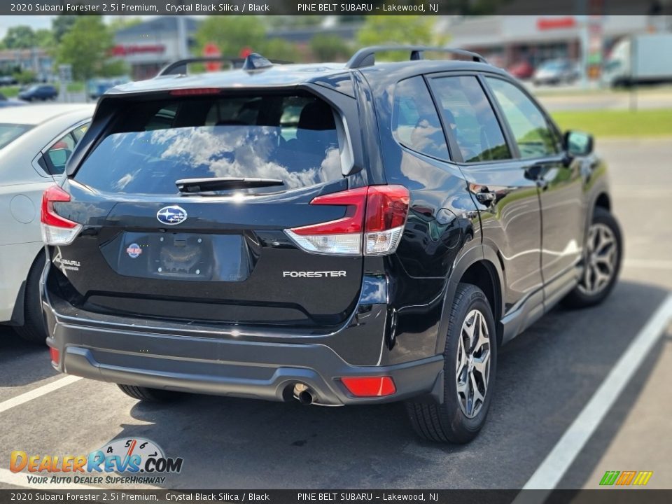 2020 Subaru Forester 2.5i Premium Crystal Black Silica / Black Photo #4