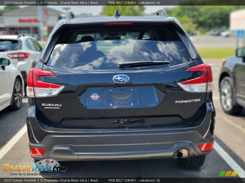 2020 Subaru Forester 2.5i Premium Crystal Black Silica / Black Photo #5