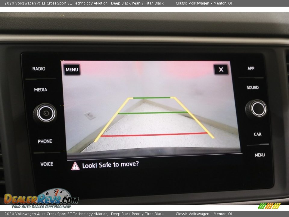 2020 Volkswagen Atlas Cross Sport SE Technology 4Motion Deep Black Pearl / Titan Black Photo #11