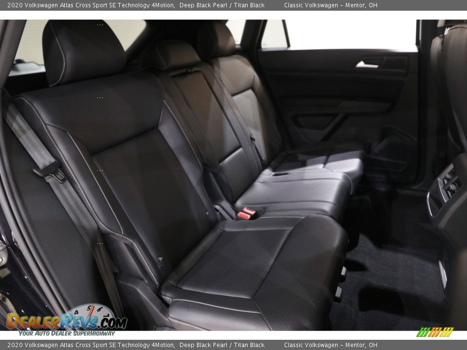 Rear Seat of 2020 Volkswagen Atlas Cross Sport SE Technology 4Motion Photo #14